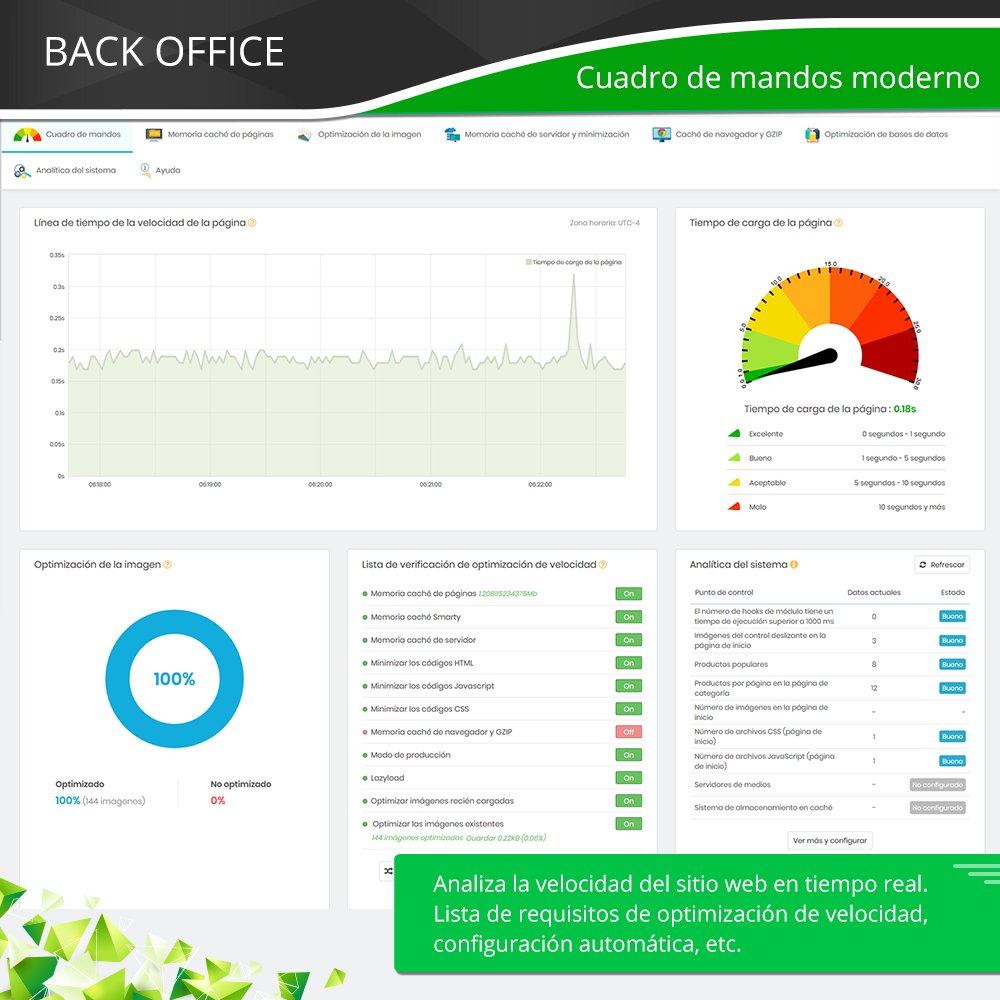Introducir el módulo de optimización de velocidad de PrestaShop