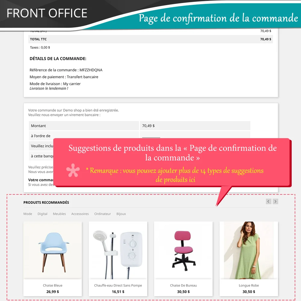 Présentez le module de vente croisée PrestaShop