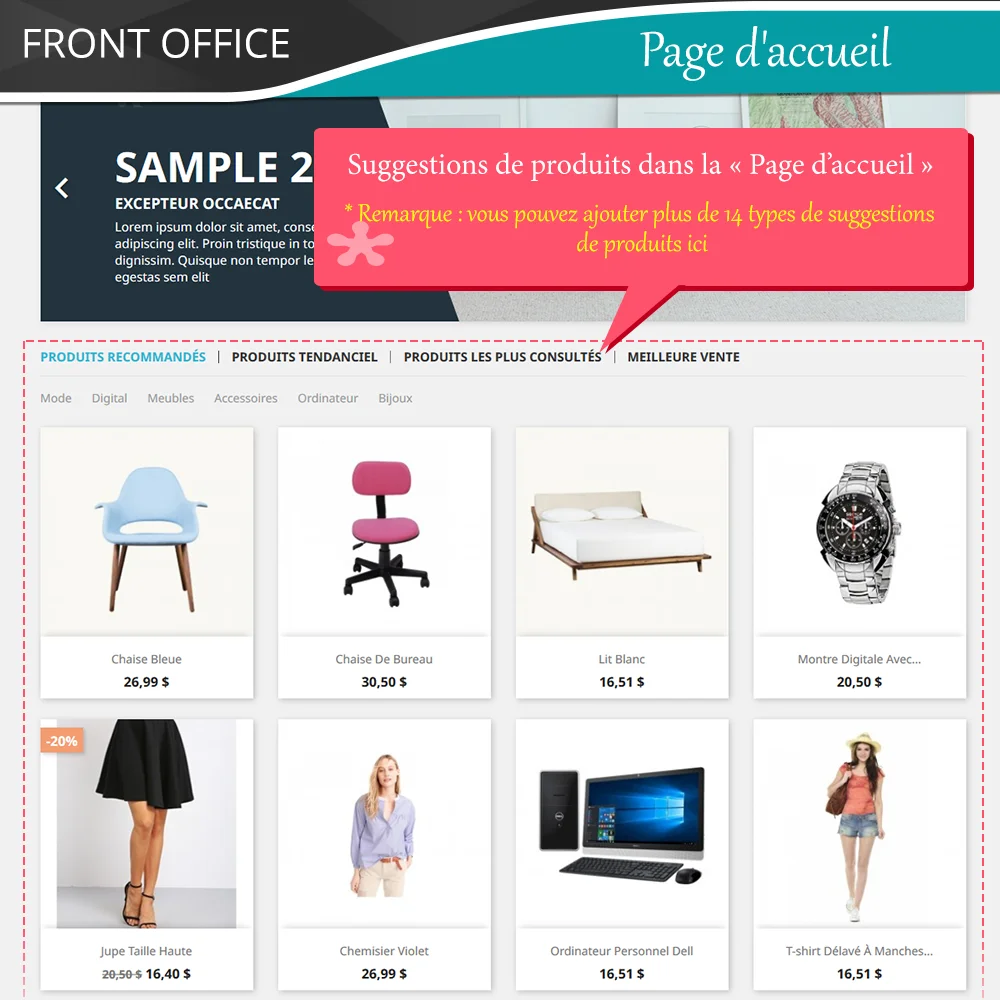 Présentez le module de vente croisée PrestaShop