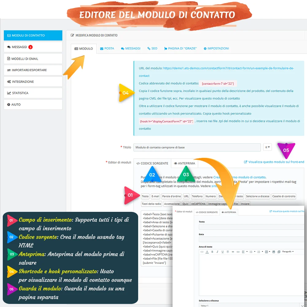 Gestisci facilmente i messaggi