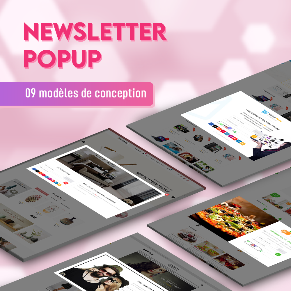 Présentation du module Popup Newsletter PrestaShop