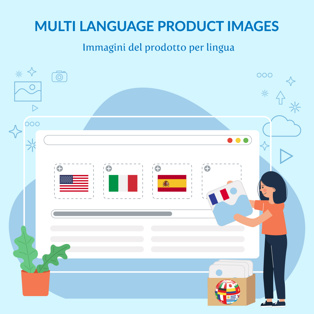 Introduzione del modulo Prestashop Multi-lingua Immagine Prodotto