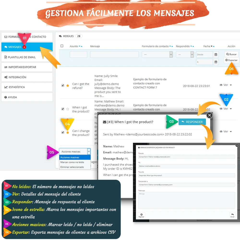 Presentando "Contact Form 7": Potente módulo de formulario de contacto para PrestaShop