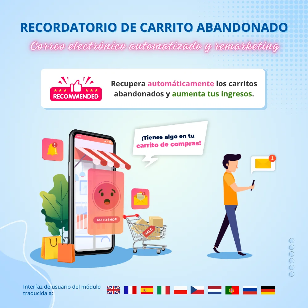 Recordatorio de Carrito Abandonado: Email y Remarketing