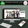 INS Shopping Slider: feed, shoppable, new API