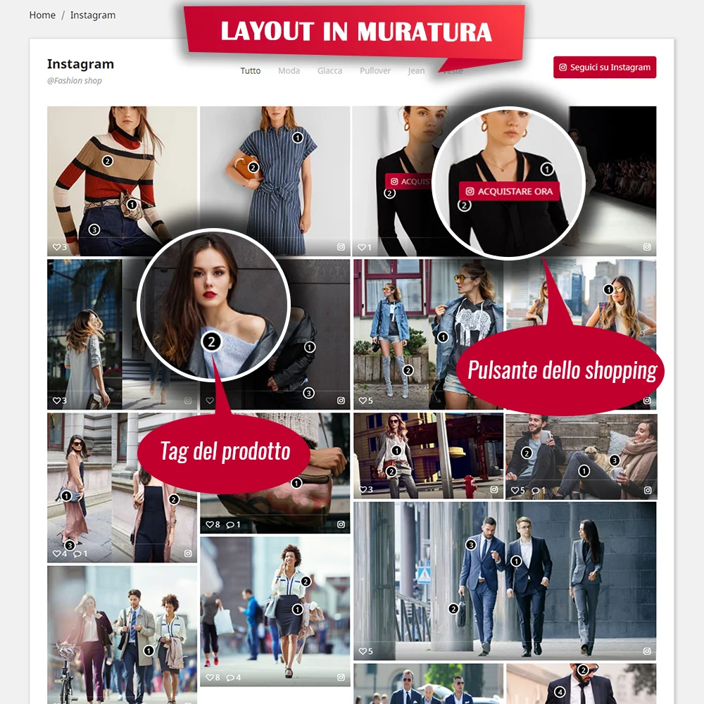 Layout a mosaico