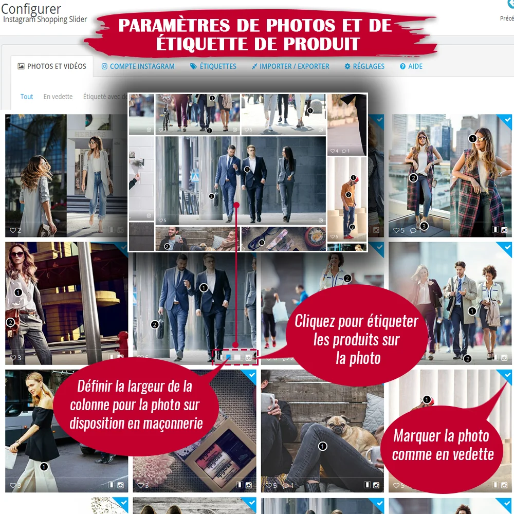 Présenter le module Instagram pour PrestaShop