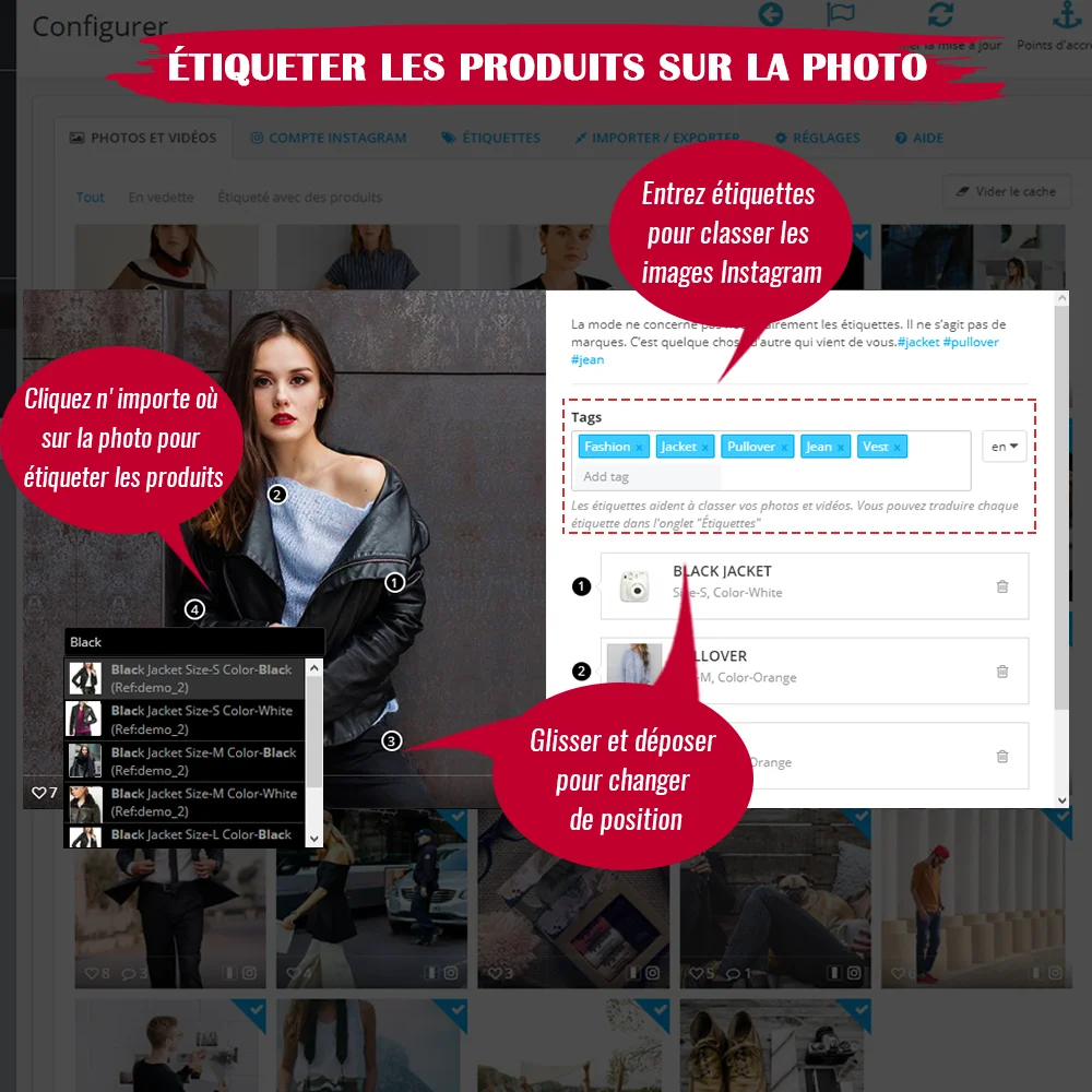 Présenter le module Instagram pour PrestaShop
