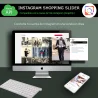 INS Shopping Slider: feed, shoppable, new API