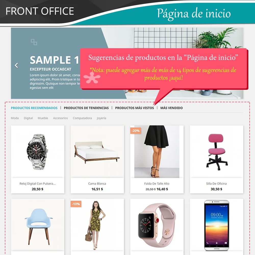 Presenta el módulo de venta cruzada de PrestaShop