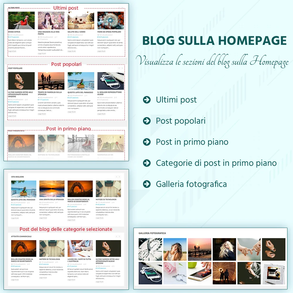 Presentazione di BLOG - Modulo blog All In 1 per PrestaShop