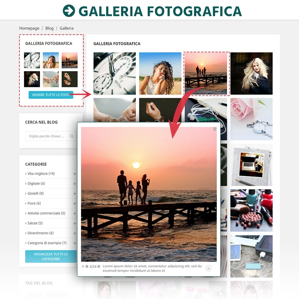 Presentazione di BLOG - Modulo blog All In 1 per PrestaShop