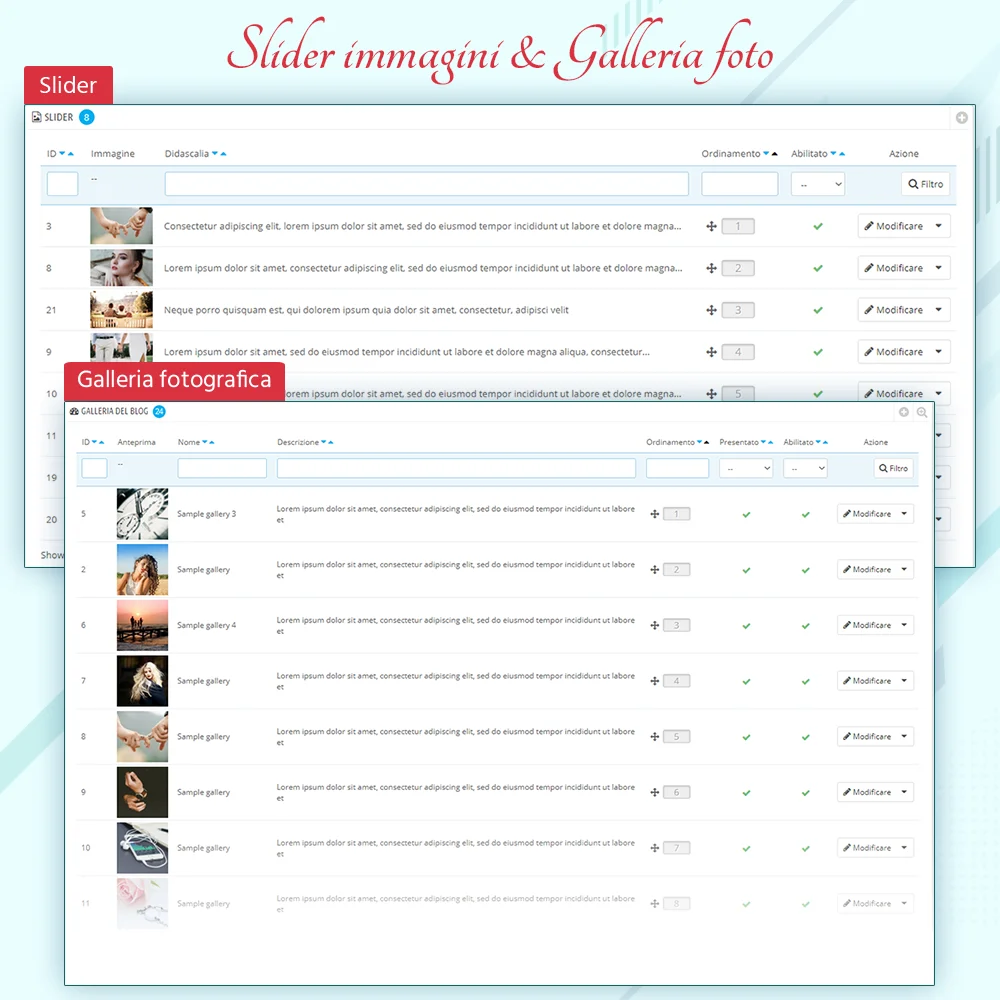 Presentazione di BLOG - Modulo blog All In 1 per PrestaShop