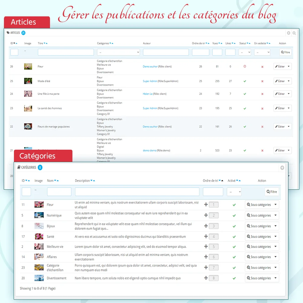 Présentation de BLOG - Module de blog tout-en-un pour PrestaShop
