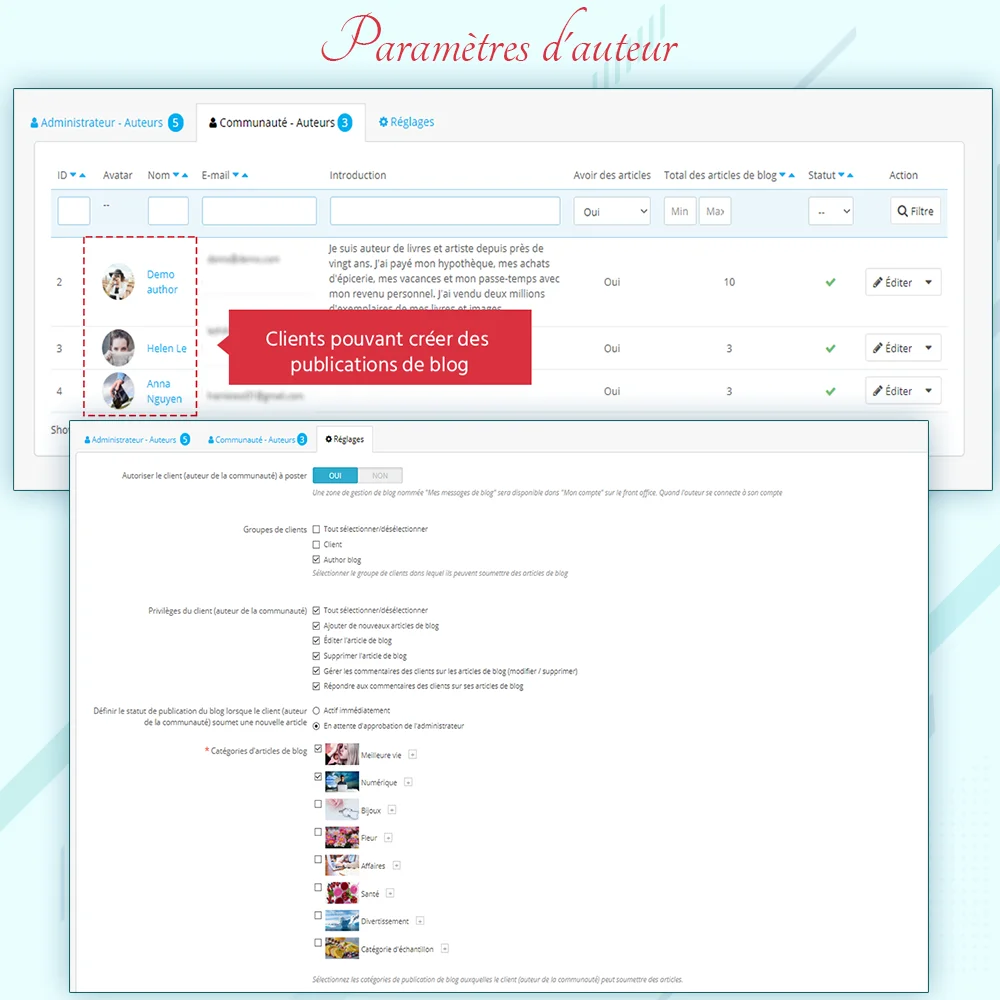 Présentation de BLOG - Module de blog tout-en-un pour PrestaShop