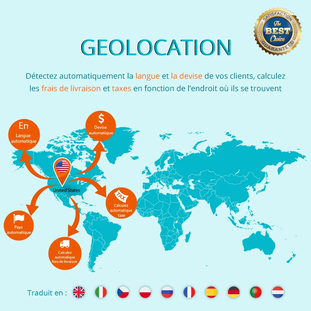 Présentez le module de détection de localisation PrestaShop Présentez le module de détection de localisation PrestaShop