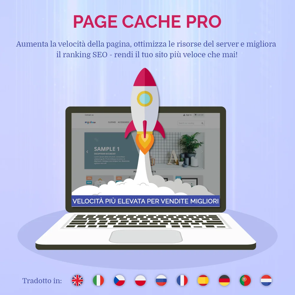 Presentazione del modulo di cache delle pagine di PrestaShop