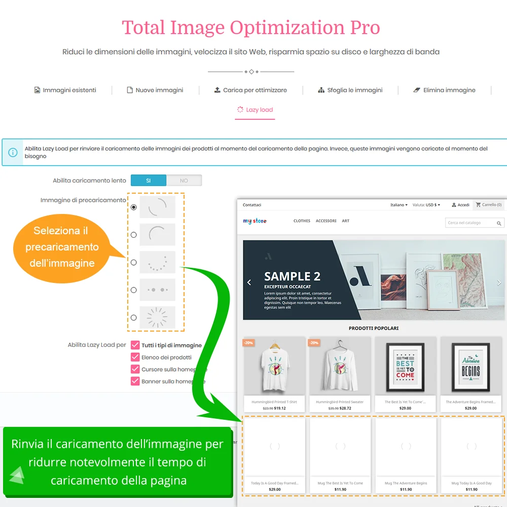 Presentare il modulo di compressione delle immagini PrestaShop