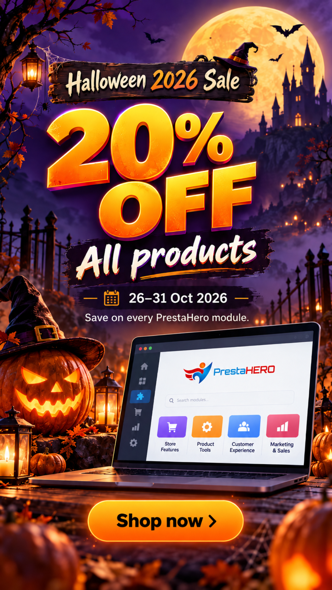 Sale banner for sidebar