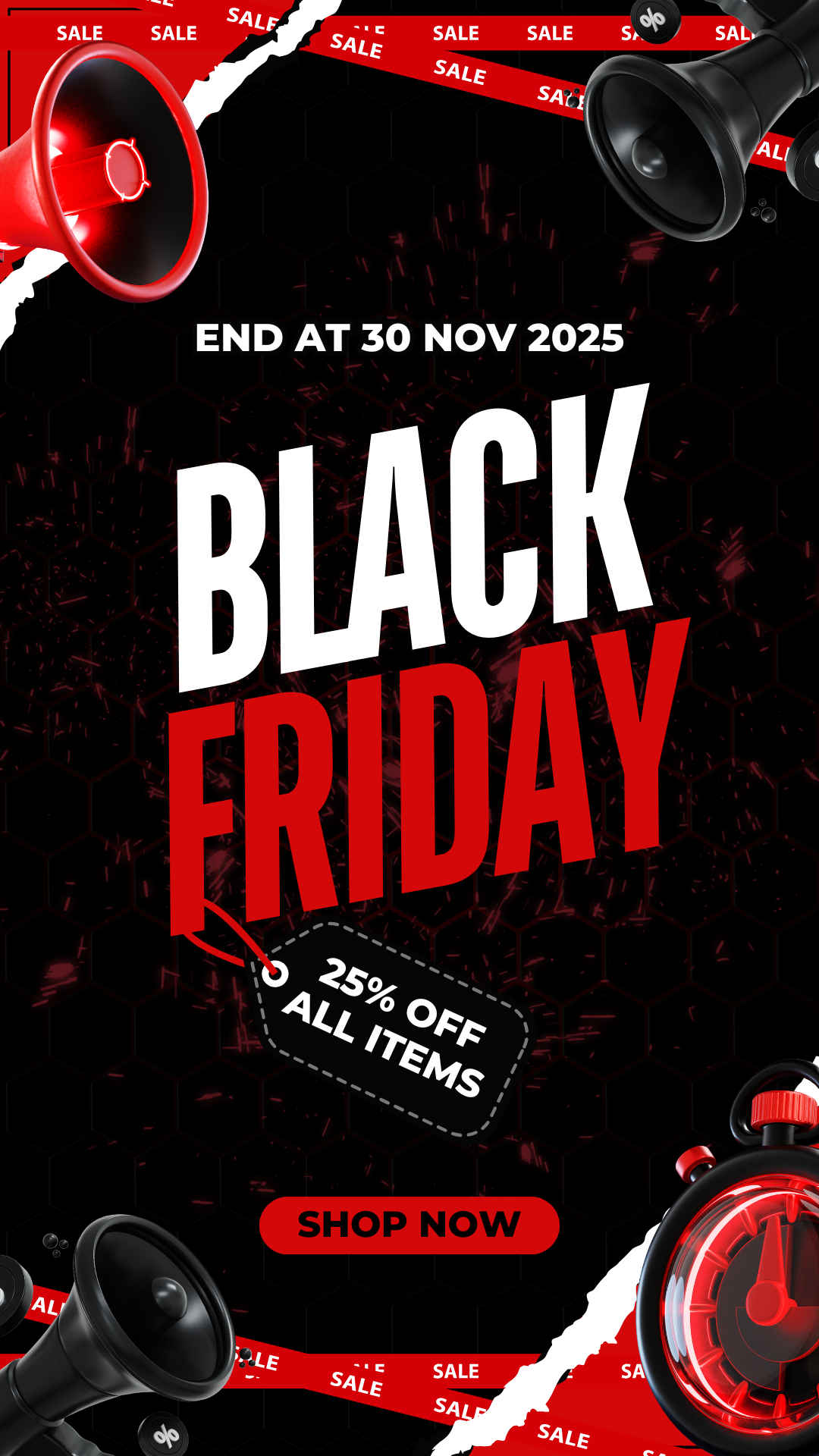 Sale banner for sidebar